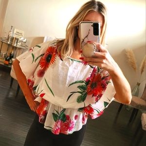 Bebe floral top